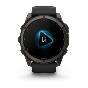 Garmin Fenix 9 AMOLED - 51 mm Titan DLC Carbon - Smartwatch Multisport Premium cu AMOLED - Img 6