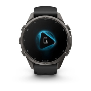 Garmin Fenix 9 Pro AMOLED inReach - 43 mm Titan DLC Carbon - Smartwatch Multisport Premium cu AMOLED - Img 9