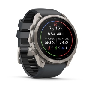 Garmin Fenix 9 Pro AMOLED inReach - 51 mm Titan Grafit - Smartwatch Multisport Premium cu AMOLED - Img 3