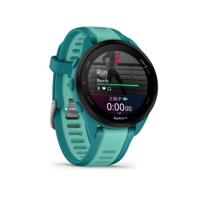 Garmin - Forerunner 165 Music ceas multisport cu GPS AMOLED - albastru turcoaz aqua - Img 3