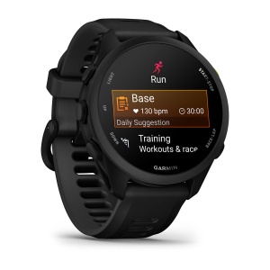 Garmin - Forerunner 170 - 43mm - Black I Amp Yellow - Img 40