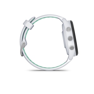 Garmin - Forerunner 265s ceas multisport cu GPS AMOLED - Ramă neagră cu carcasă Whitestone şi curea din silicon Whitestone/Neo Tropic - Img 9