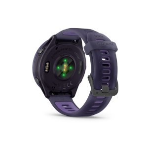 Garmin Forerunner 570 - 47mm - ceas multisport cu GPS si AMOLED - negru Indigo Aluminium with Translucent Imperial Purple | Indigo Band - Img 5