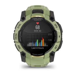 Garmin Instinct 3 – 50 mm, AMOLED | Fern Green cu curea Fern Green - Img 7