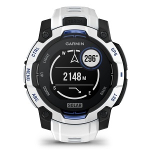 Garmin - Instinct 3 - 45 mm AMOLED - Black with Bolt Blue | Black Band - Img 48