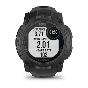 Garmin - Instinct 3 - 45 mm AMOLED - Black with Bolt Blue | Black Band - Img 148