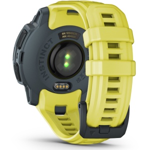 Garmin - Instinct 3 - 45 mm AMOLED - Black with Bolt Blue | Black Band - Img 158