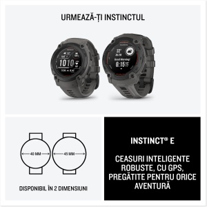 Garmin INSTINCT E - 40 mm negru - smartwatch robust cu GPS - Img 15