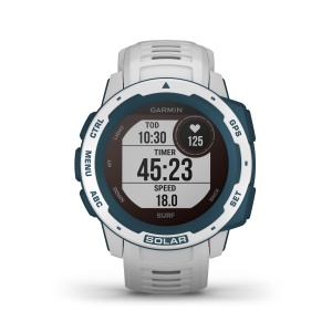 Garmin - Instinct Solar Surf edition - Cloudbreak - ceas inteligent cu GPS cu functii avansate pentru sport si incarcare solara - Img 15