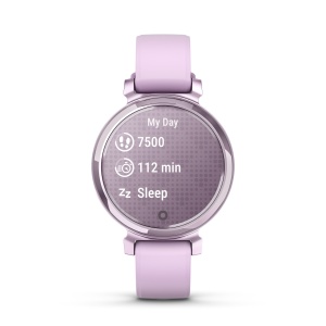 Garmin - Lily 2 smartwatch - Lila metalic - curea lila din silicon - Img 4