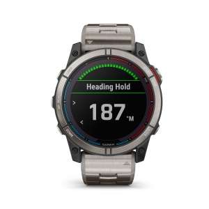 Garmin - quatix 7x Solar Titanium - ceas inteligent premium cu GPS cu functii avansate pentru sport si navigatie - Img 7