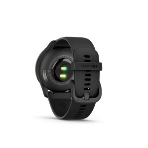 Garmin - vivomove Trend - Ramă Neagra din oţel inoxidabil - carcasa neagra - bratara silicon neagra - Img 7