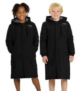 Geacă parka înot copii TYR Tech Youth Hydrosphere - negru | Confort - Img 2