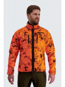 Geaca Reversibila Fleece AlaskaElk Maro/Portocaliu - Img 2