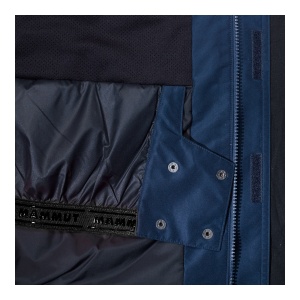 Geaca Schi Barbati Mammut Fall Line HS Thermo Hooded Navy - Img 6