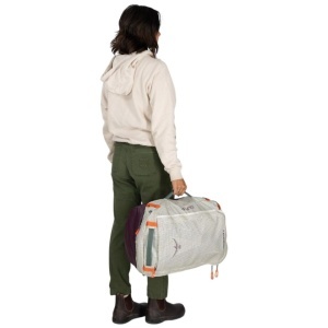 Geanta Osprey Transporter Duffel 40 Alb/Burgundy - Img 9