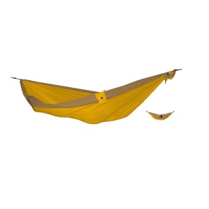 Hamac Single+Geanta Expres D. Yellow/Brown
