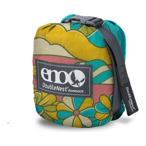 Hamac Unisex ENO DoubleNest Hammock Vibrant Earth Cyan Multicolor - Img 2
