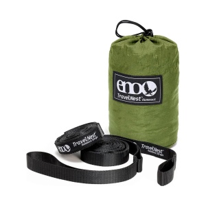 Hamac Unisex ENO TravelNest Hammock + Straps Combo Green - Img 2