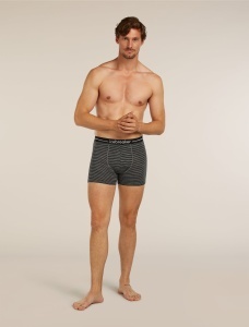 Icebreaker - boxeri - Anatomica Boxers - Gritstone Hthr/Black/S - L - Img 3