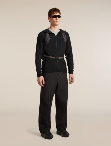 Icebreaker - hanorac - 150 MerinoFine Ace LS Zip Hoodie UPF - Black - L - Img 4
