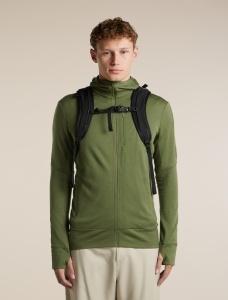 Icebreaker - hanorac - Merino 260 Quantum IV LS Zip Hood - Sphagnum - L - Img 5