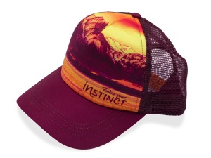 Instinct - Sapca Trucker Horizon - visiniu portocaliu - Img 5