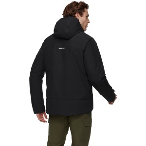 Jacheta Barbati Mammut Treeline Hs Thermo Hooded Black - Img 2