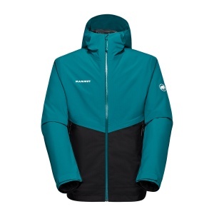 Jacheta Barbati MammutAlto Light 3 In 1 Hs Hooded Deep Teal-Black - Img 6