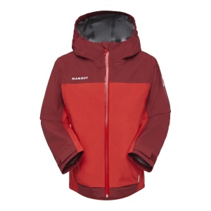 Jacheta Copii Mammut Taiss HS Hooded Mammut Red-Dark Mammut Red - Img 2