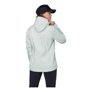 Jacheta Femei Mammut Ducan HS Hooded Silver Sage-Nebla - Img 3