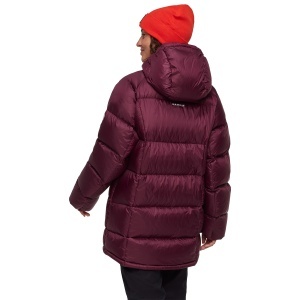Jacheta Femei Mammut Glacier Glow In Hooded Parka Vin - Img 2