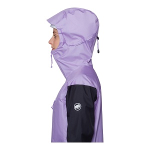 Jacheta Femei Mammut Taiss Light HS Hooded Lavandin-Black - Img 8