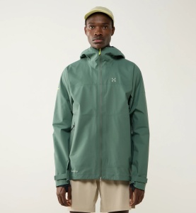 Jachetă impermeabilă Haglöfs L.I.M Airak GTX Jacket bărbați - verde