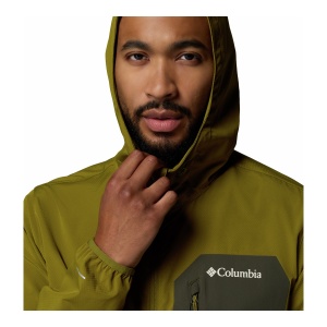 Jacheta Softshell Barbati Columbia Tall Heights™ III Hooded Green - Img 7