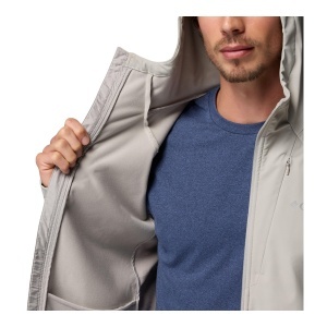 Jacheta Softshell Barbati Columbia Trailborne™ 2.5L Shell Grey - Img 3
