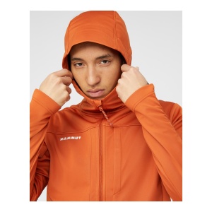Jacheta Softshell Barbati Mammut Ultimate VIII So Hooded Brown - Img 12