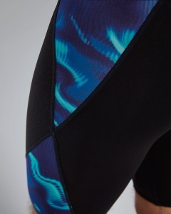 Jammer înot TYR Durafast Elite Waveform - albastru/verde | rezistent clor - Img 7