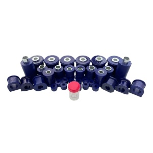 Kit bucse Mitsubishi Pajero Sport (1996-2006) Poliuretan Albastre 85 ShA Elast-Pol