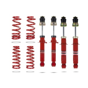 Kit suspensie lift 35mm Mitsubishi Pajero / Shogun (fără 3.2 Di) amortizoare Sportsryder și Foam Cell Pedders