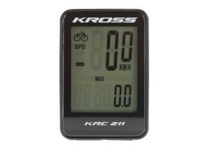 Kross Bicycle Computer Krc 211 11func, Wired,
