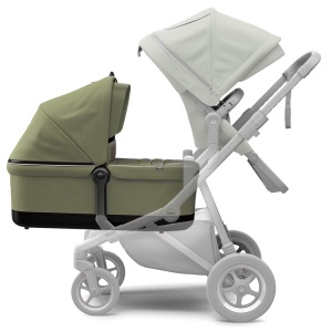 Landou, Thule, Sleek Bassinet, pentru caruciorul Thule Sleek Soft Green - Img 3