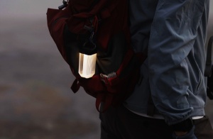 Lanternă LED portabilă camping, cu trepied, luminozitate reglabilă, autonomie extinsă Wild Land - Img 2