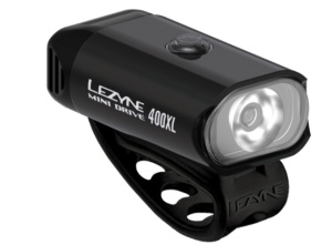 Lezyne - Lumina fata far - MINI DRIVE 400XL - 400 lumeni - USB - negru