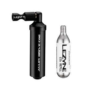 Lezyne - mini pompa CO2 bicicleta Alloy drive (cartus 16g CO2 inclus) - negru lucios - Img 2