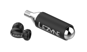 Lezyne - Twin Speed Drive Cartus CO2 + cap - black 25 gr - Img 2