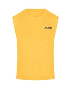 Maieu alergare CEP Core Run - portocaliu marigold - femei | respirabil