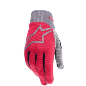 Manusi Alpinestars A-Dura Gloves Red Fluo - Img 2