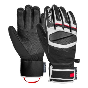 Manusi Schi Barbati Reusch Mastery Black-White-Fire Red