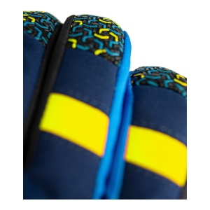 Manusi Schi Copii Chris R-Tex XT Junior Dress Blue-Brilliant Blue-Safety Yellow - Img 3